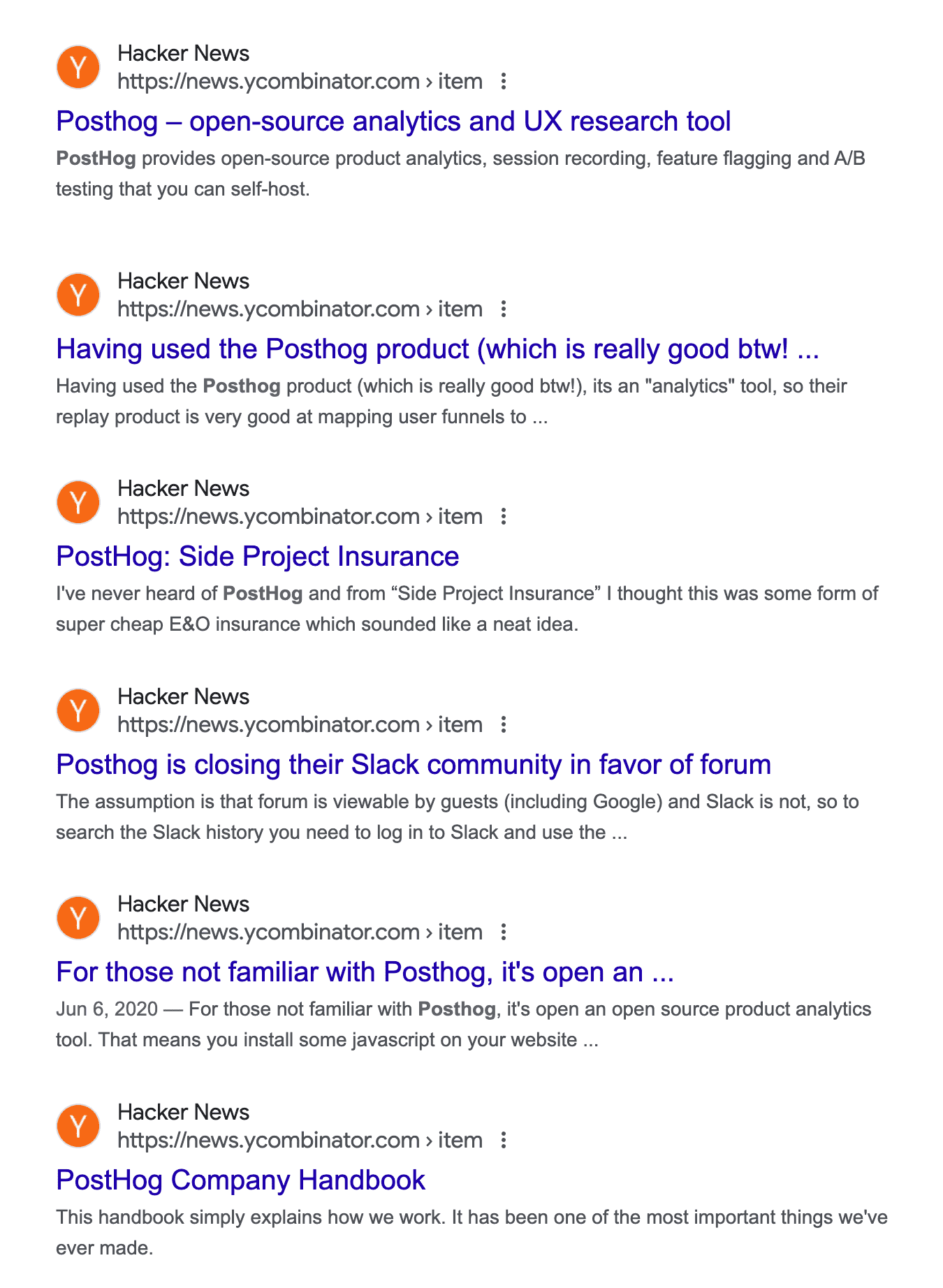 Found favor with the Hacker News crowd